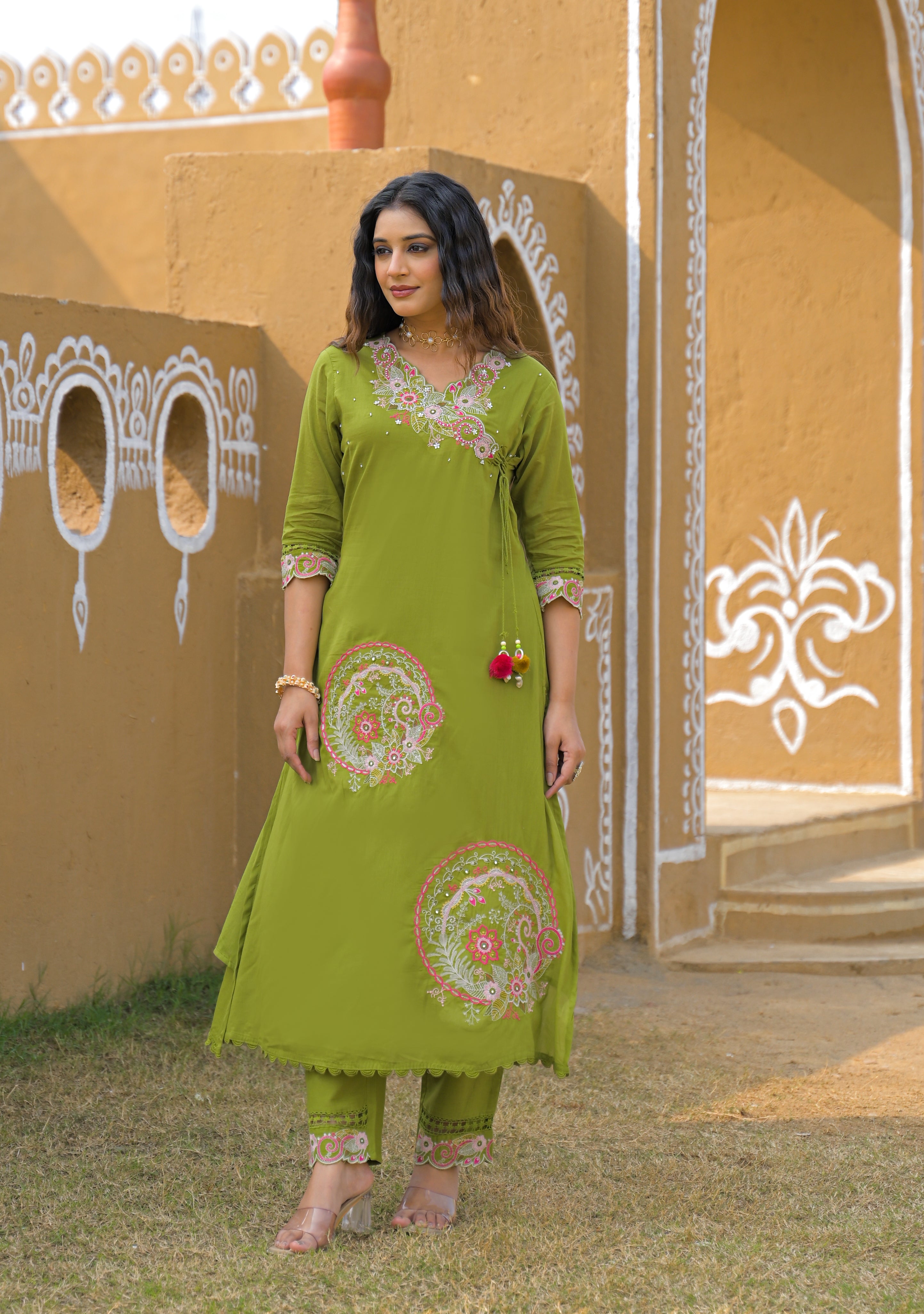 Premium Embroidered 3 Piece Suit