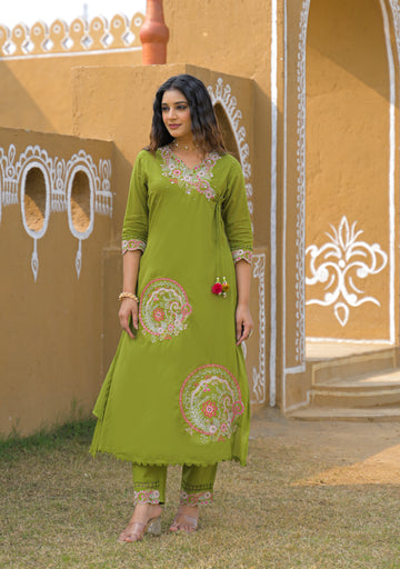 Premium Embroidered 3 Piece Suit