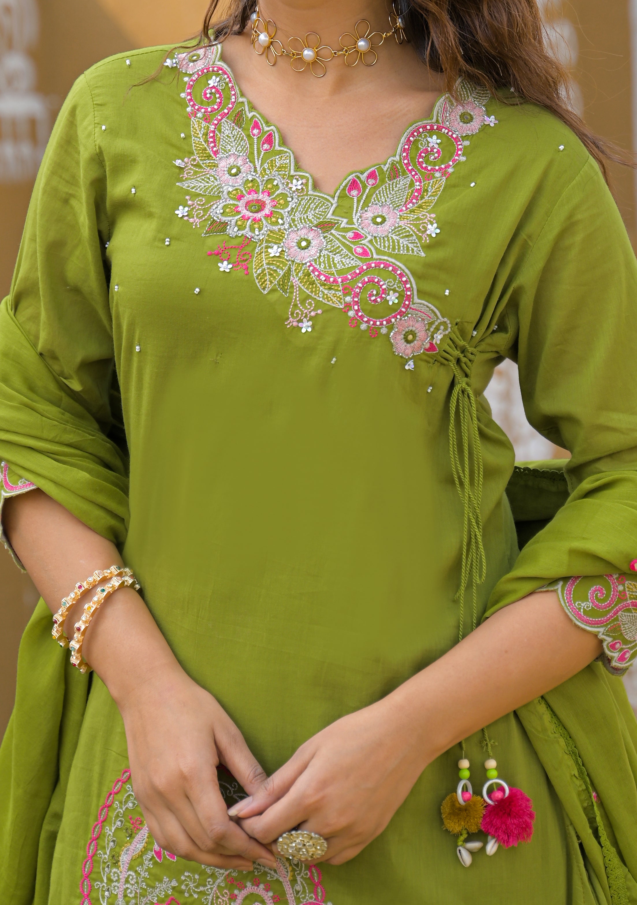 Premium Embroidered 3 Piece Suit