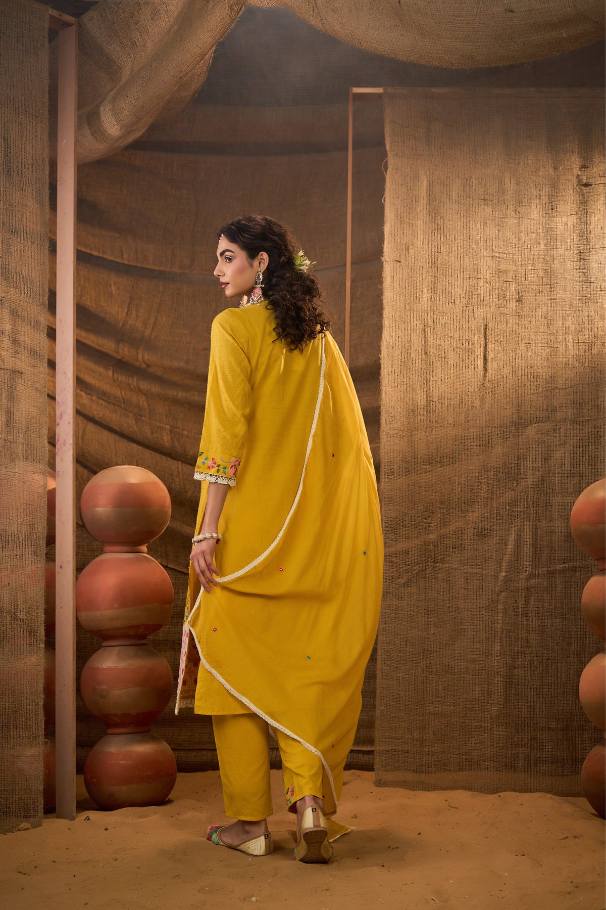 Meher A-Line Kurti Set