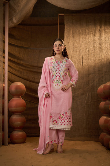 Meher A-Line Kurti Set
