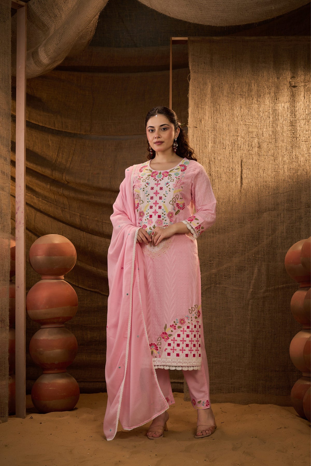 Meher A-Line Kurti Set