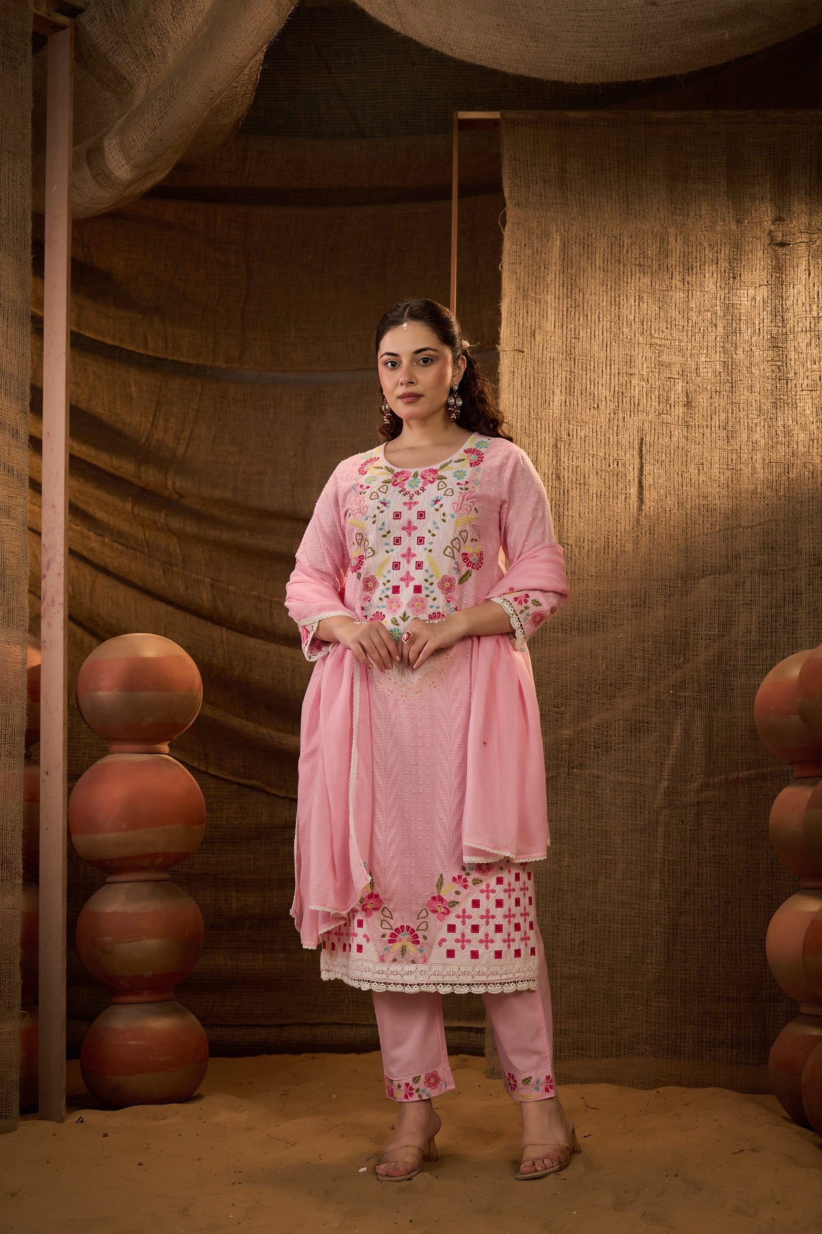 Meher A-Line Kurti Set