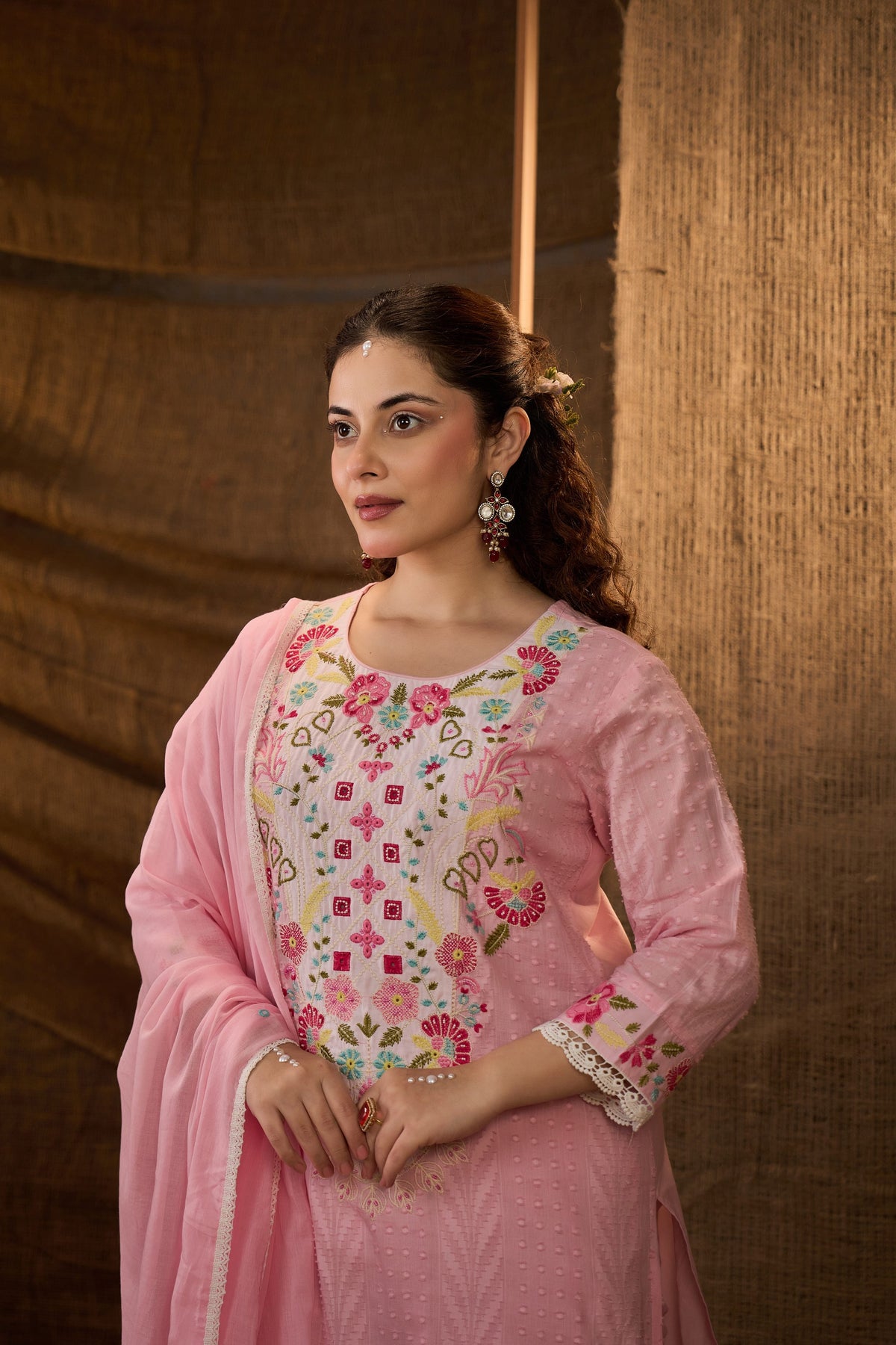 Meher A-Line Kurti Set