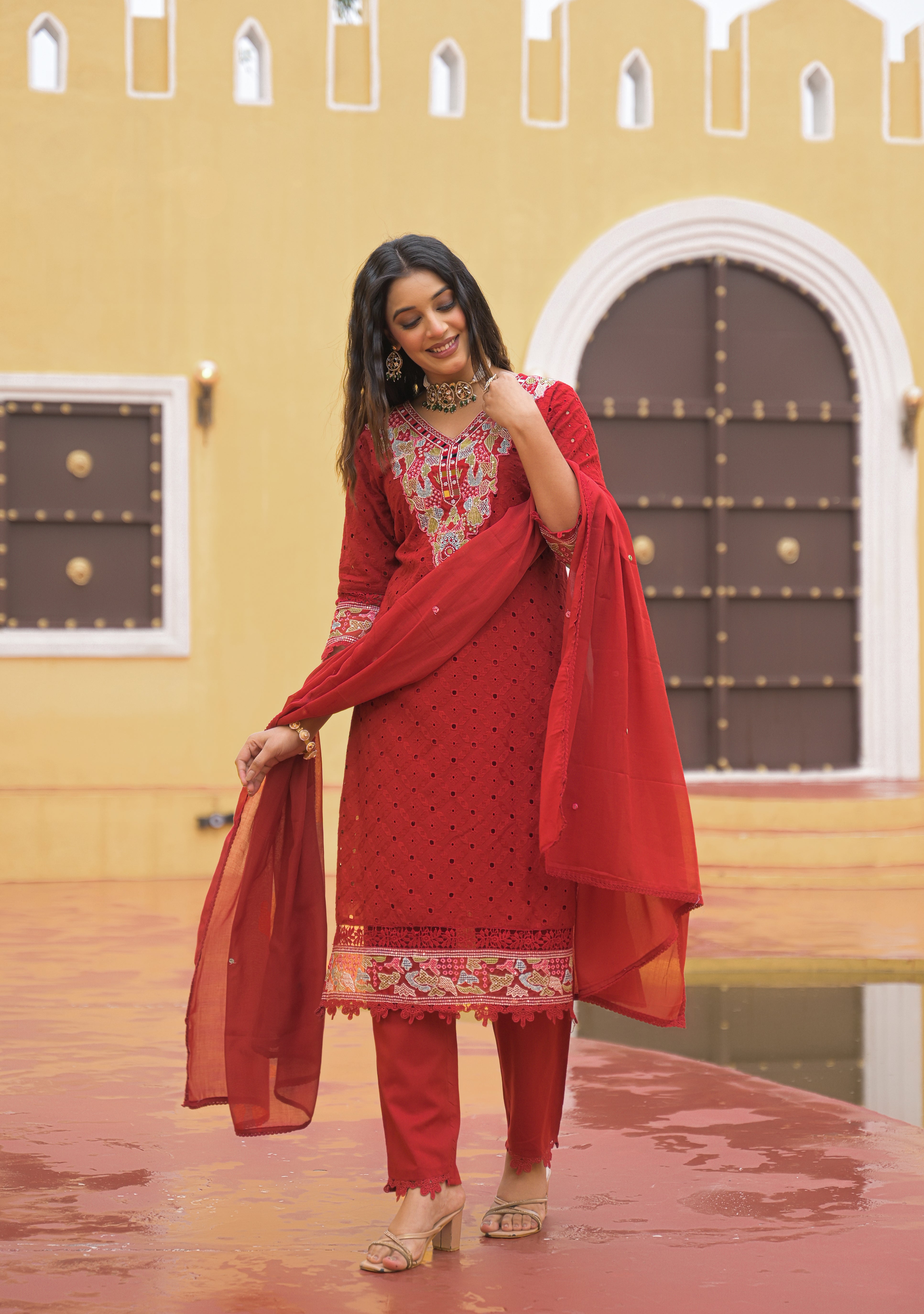 3-Piece Designer Salwar Suit Set