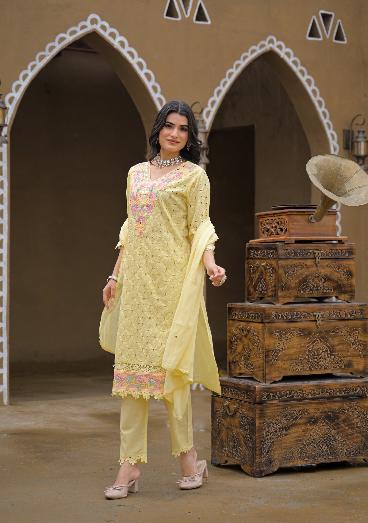 3-Piece Designer Salwar Suit Set