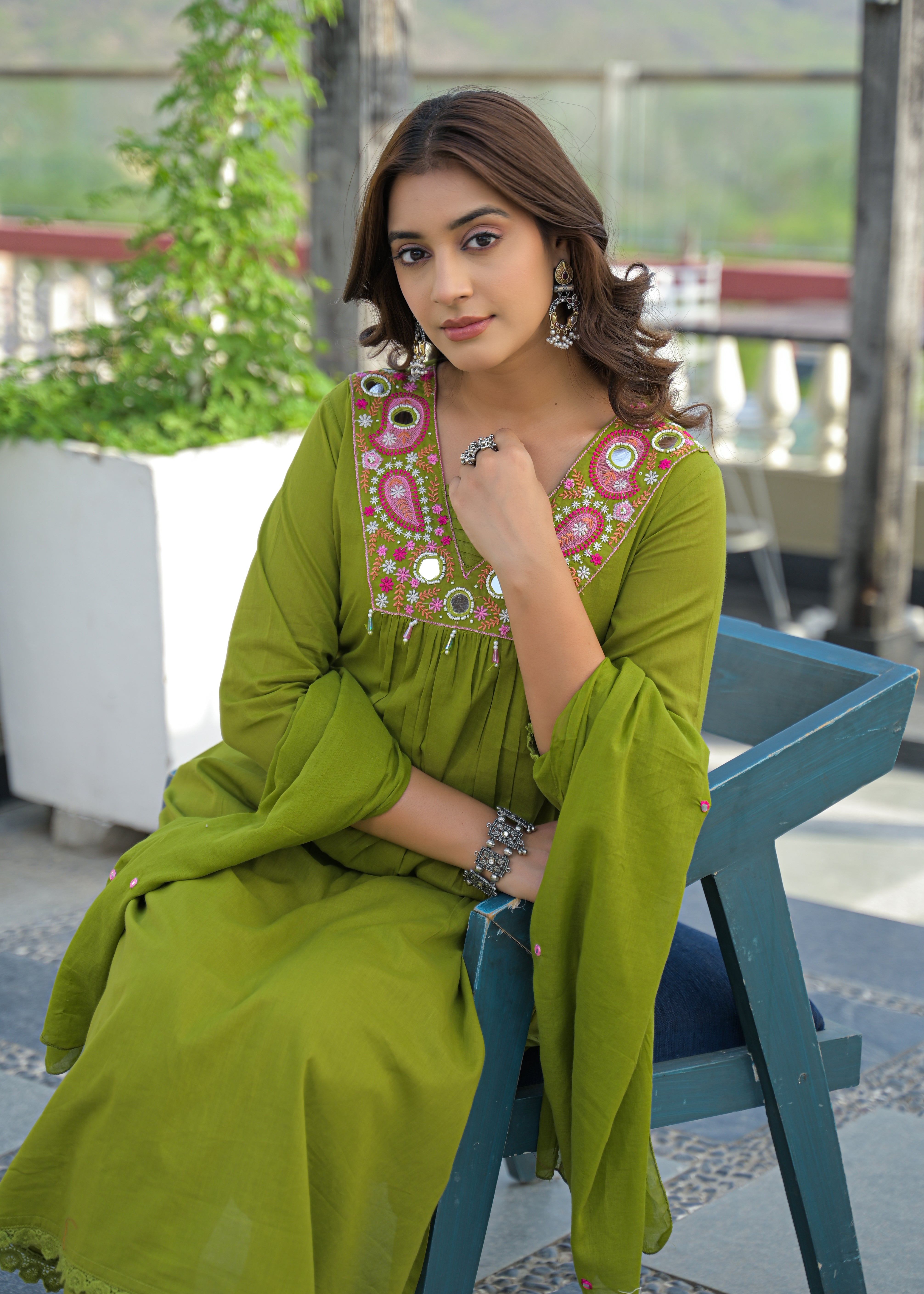 Premium Embroidered Kurti