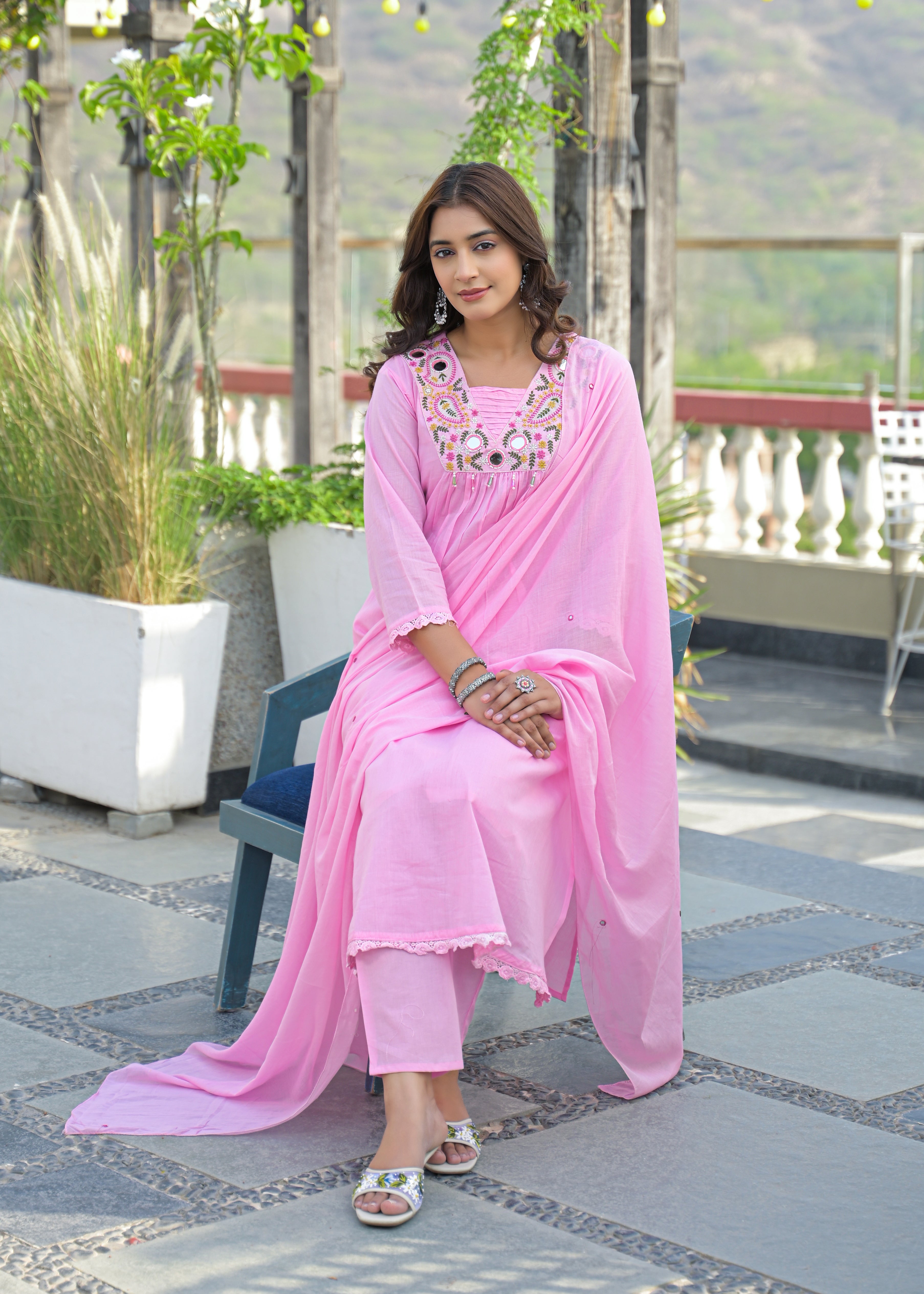 Premium Embroidered Kurti