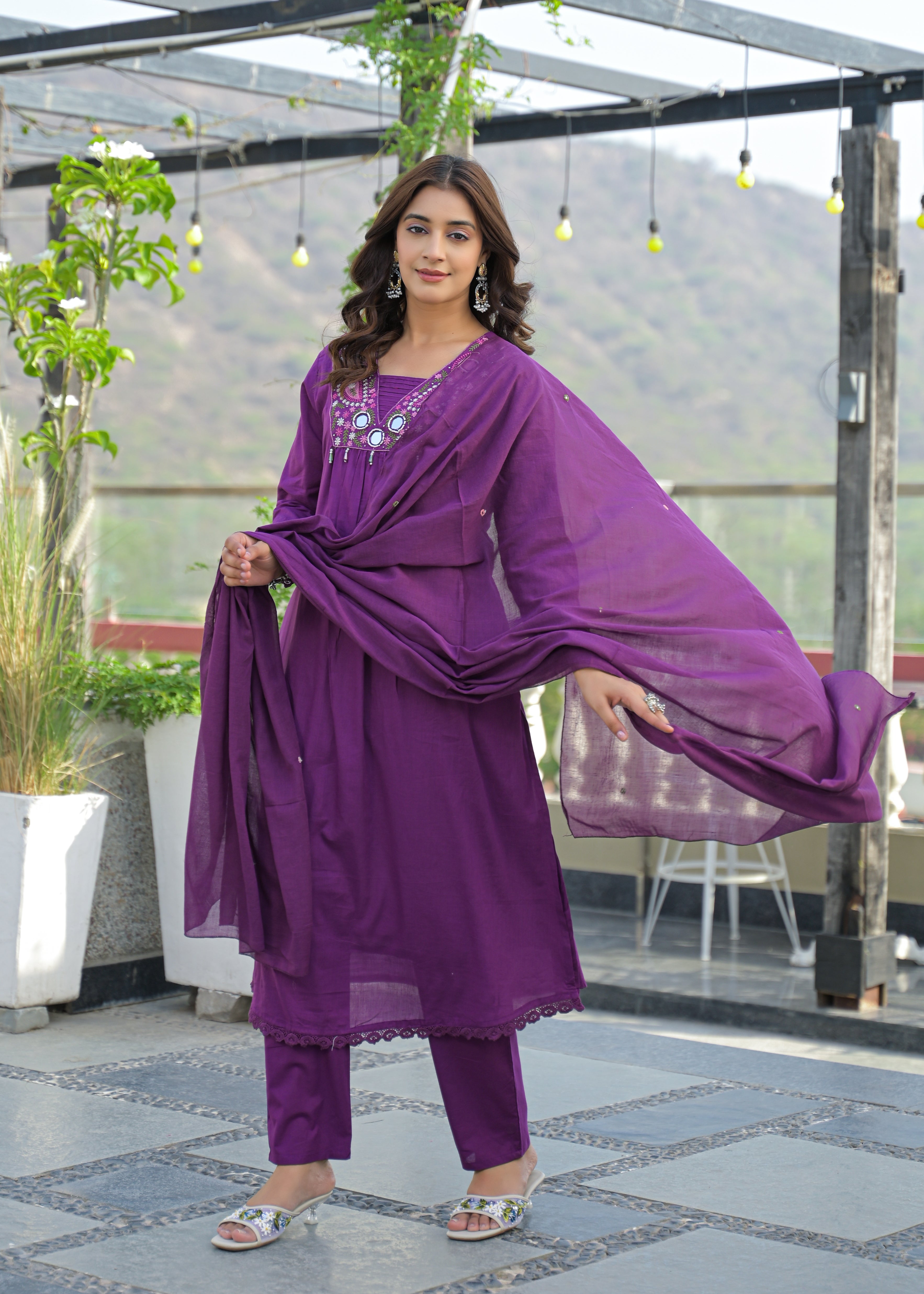 Premium Embroidered Kurti