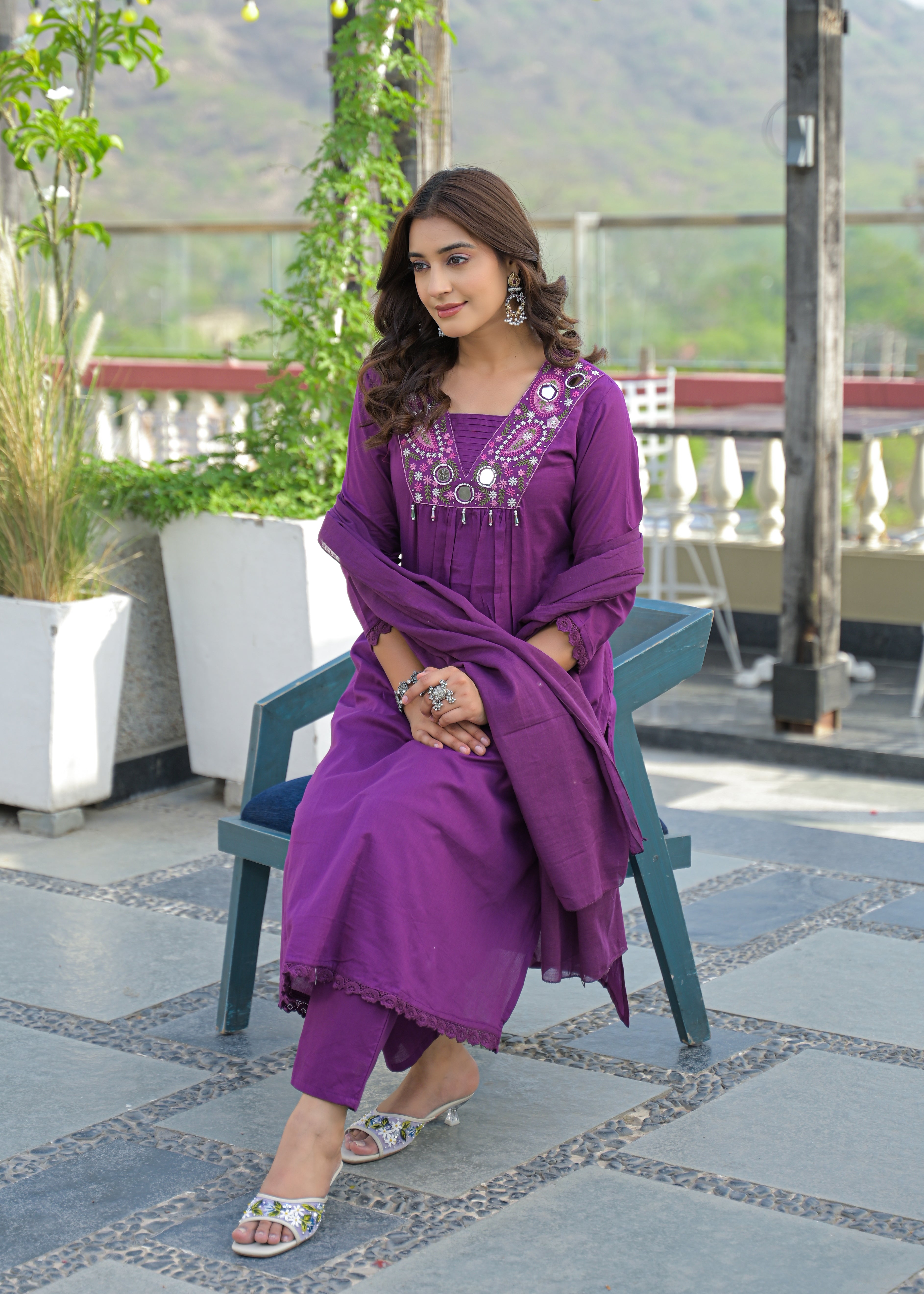Premium Embroidered Kurti
