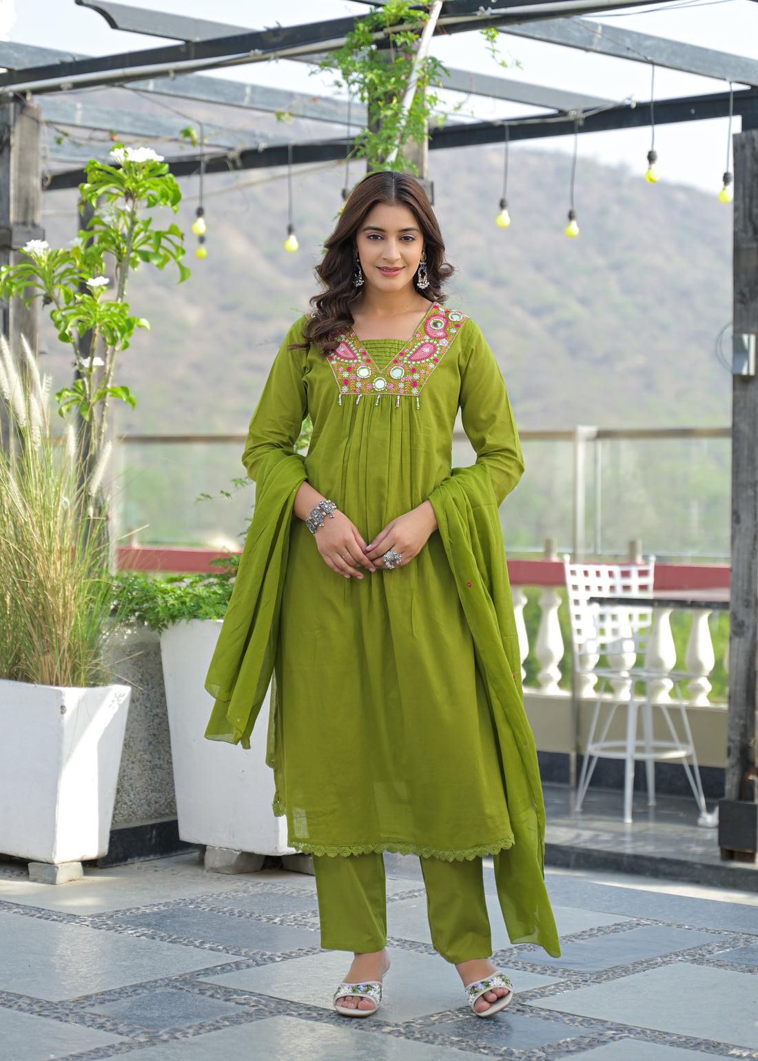 Premium Embroidered Kurti