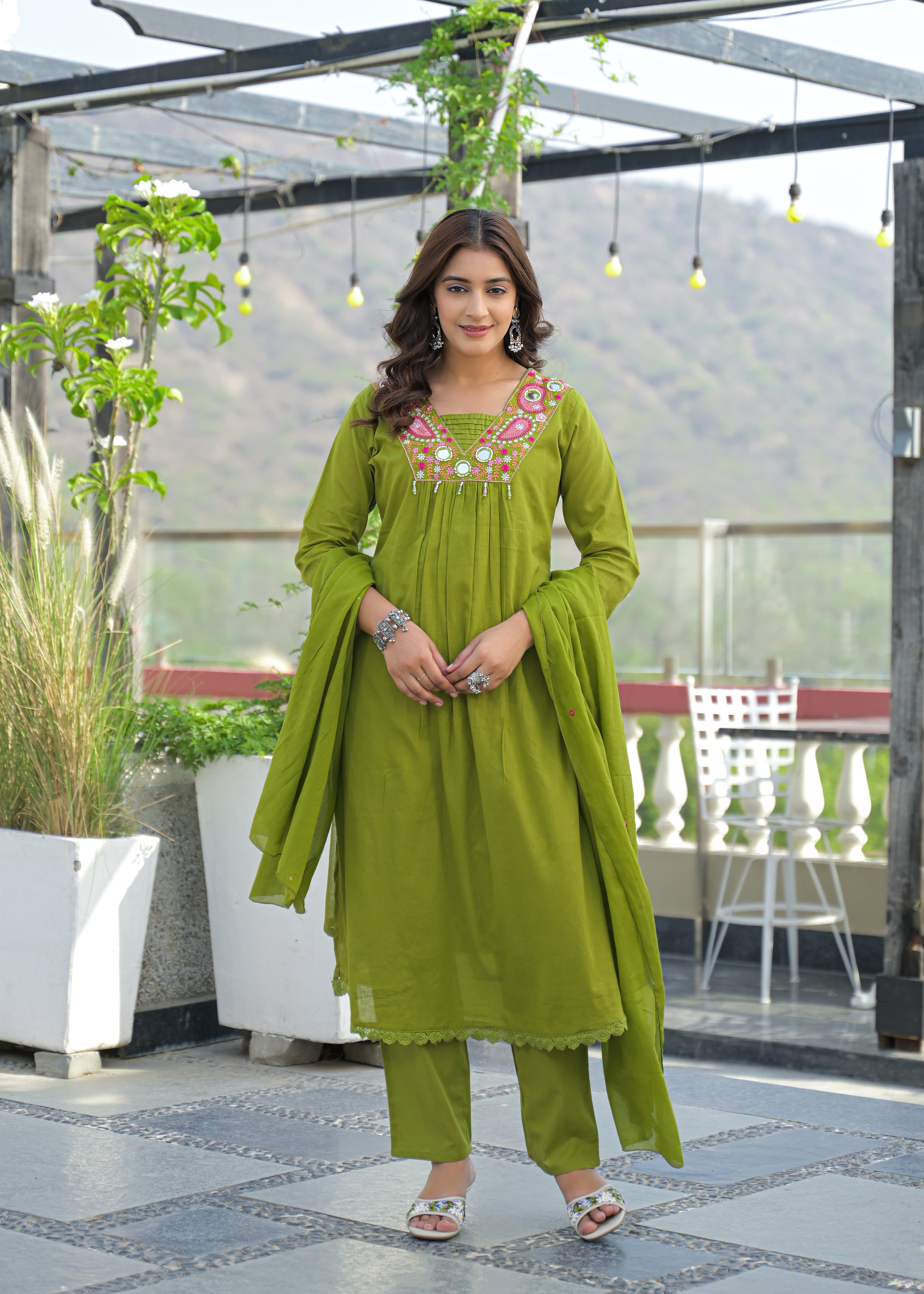 Premium Embroidered Kurti