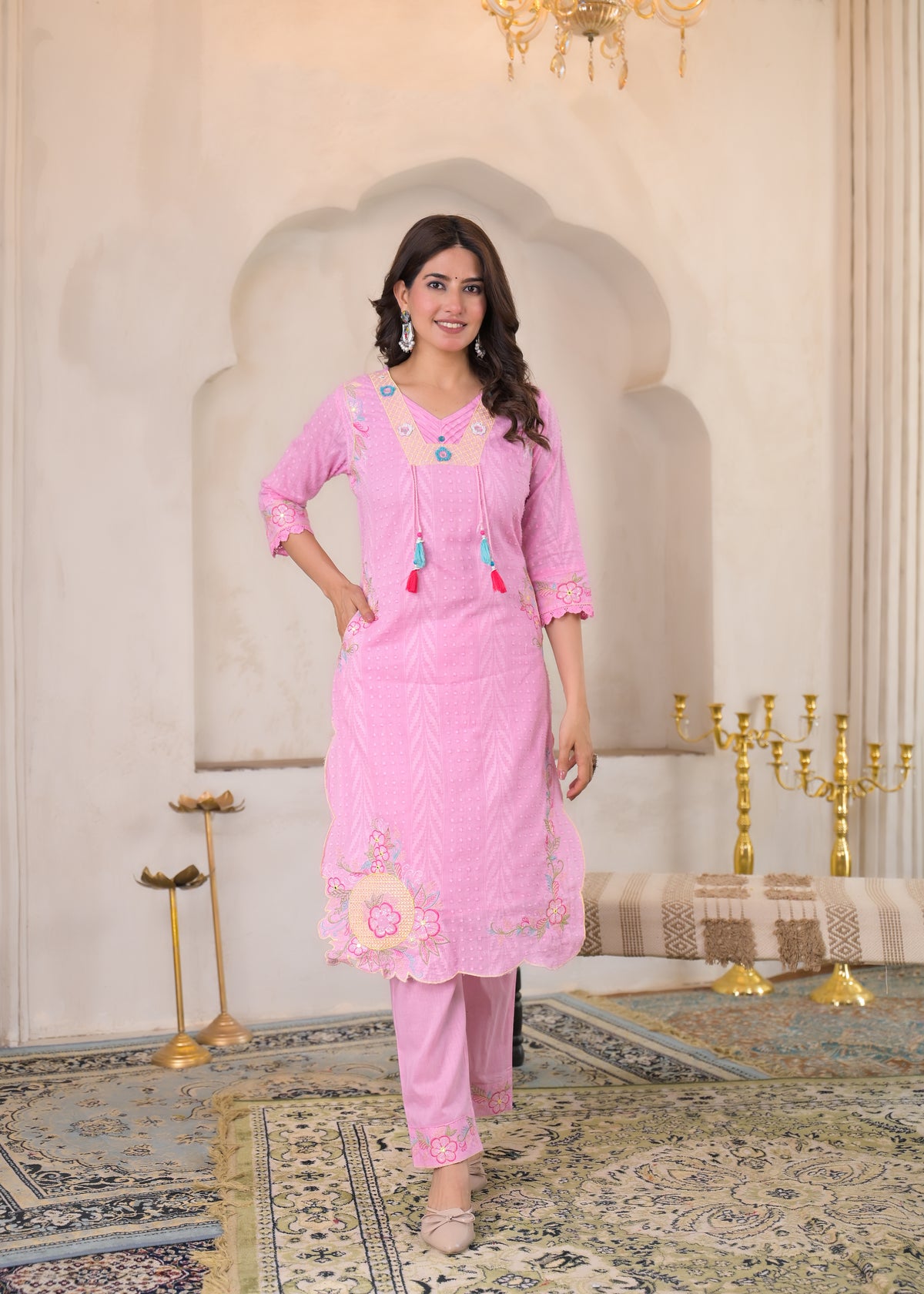Premium 3-Piece Ethnic Suit Set