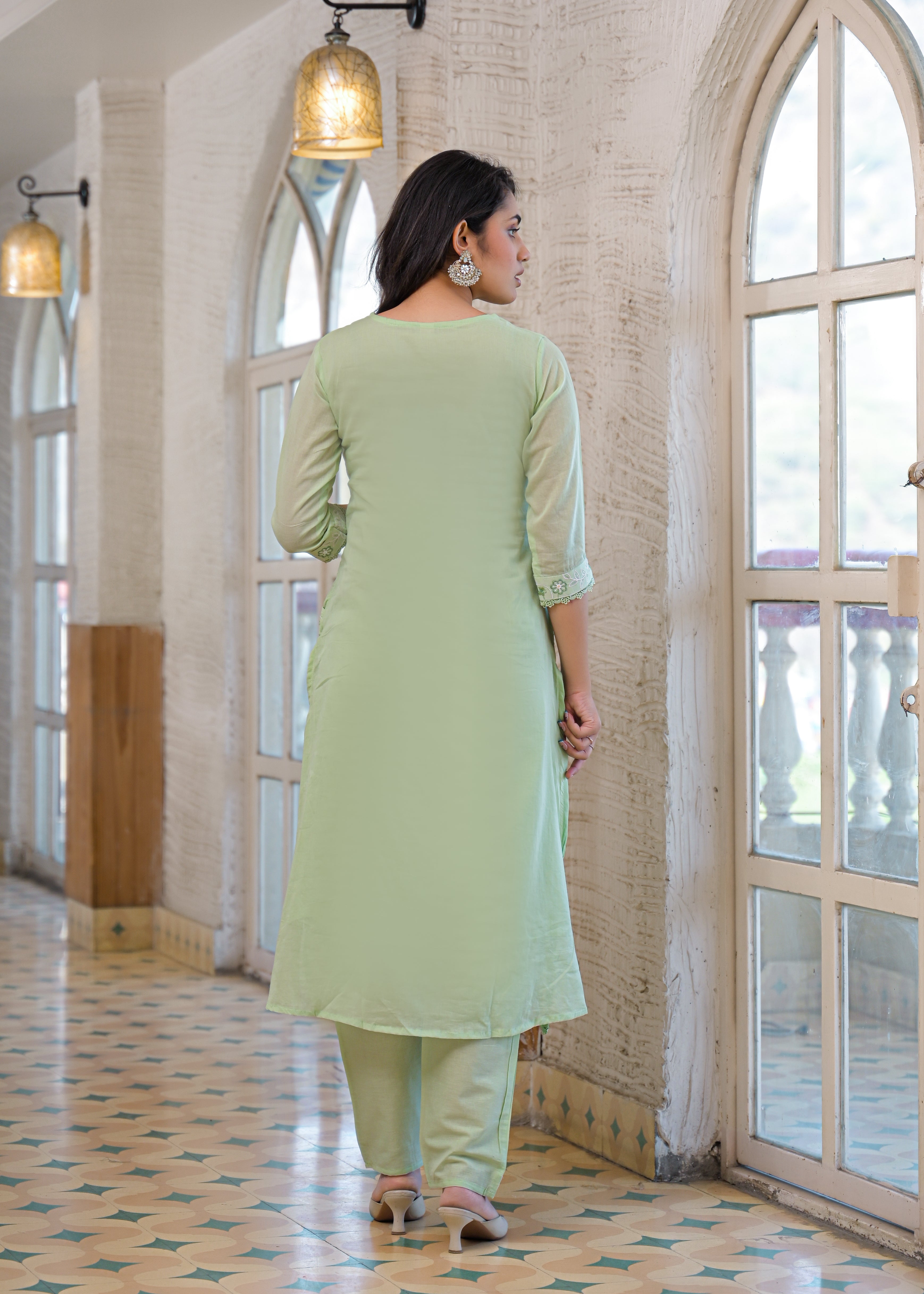 Premium Embroidered 3 Piece Suit