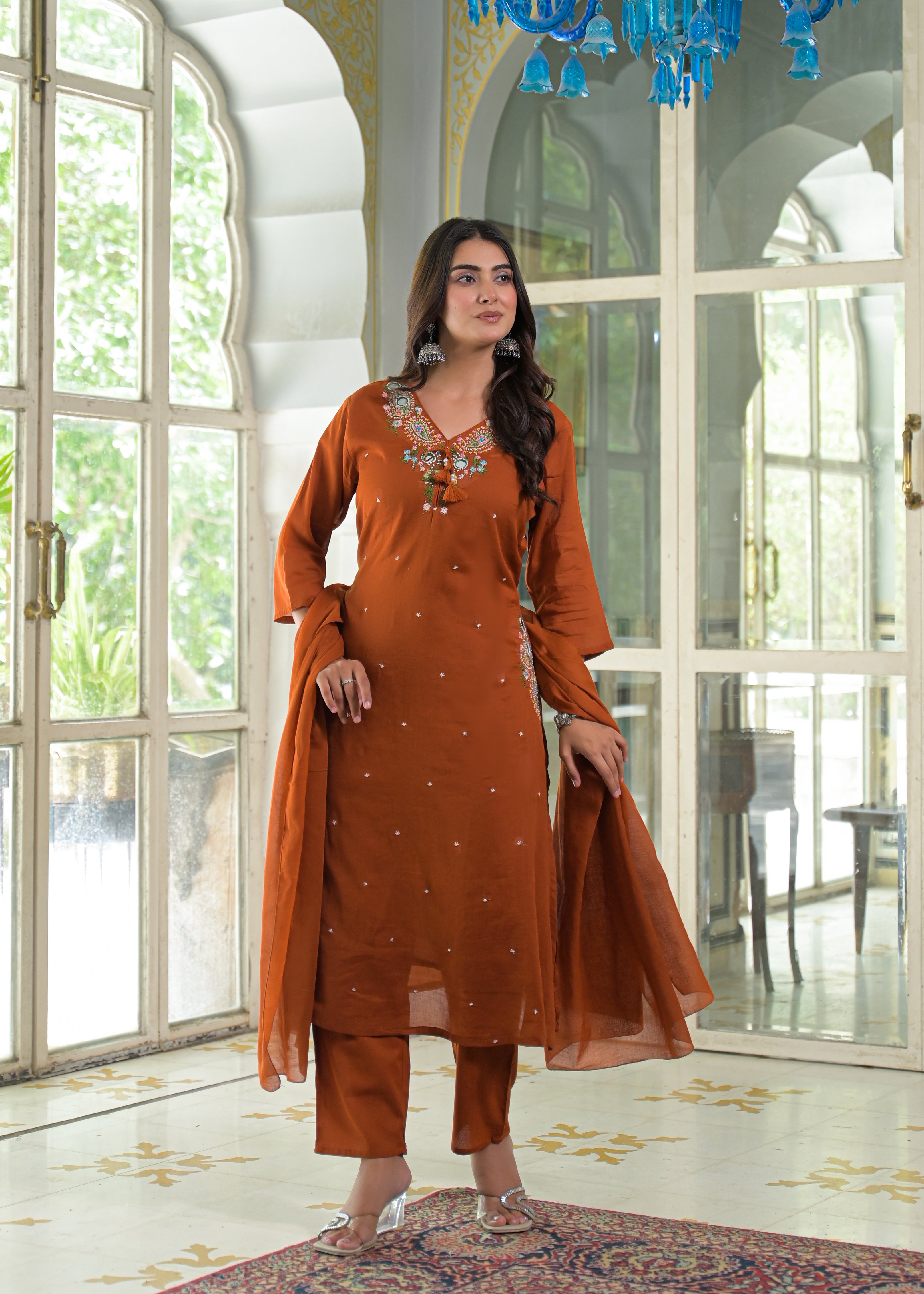 Premium Embroidered Kurti