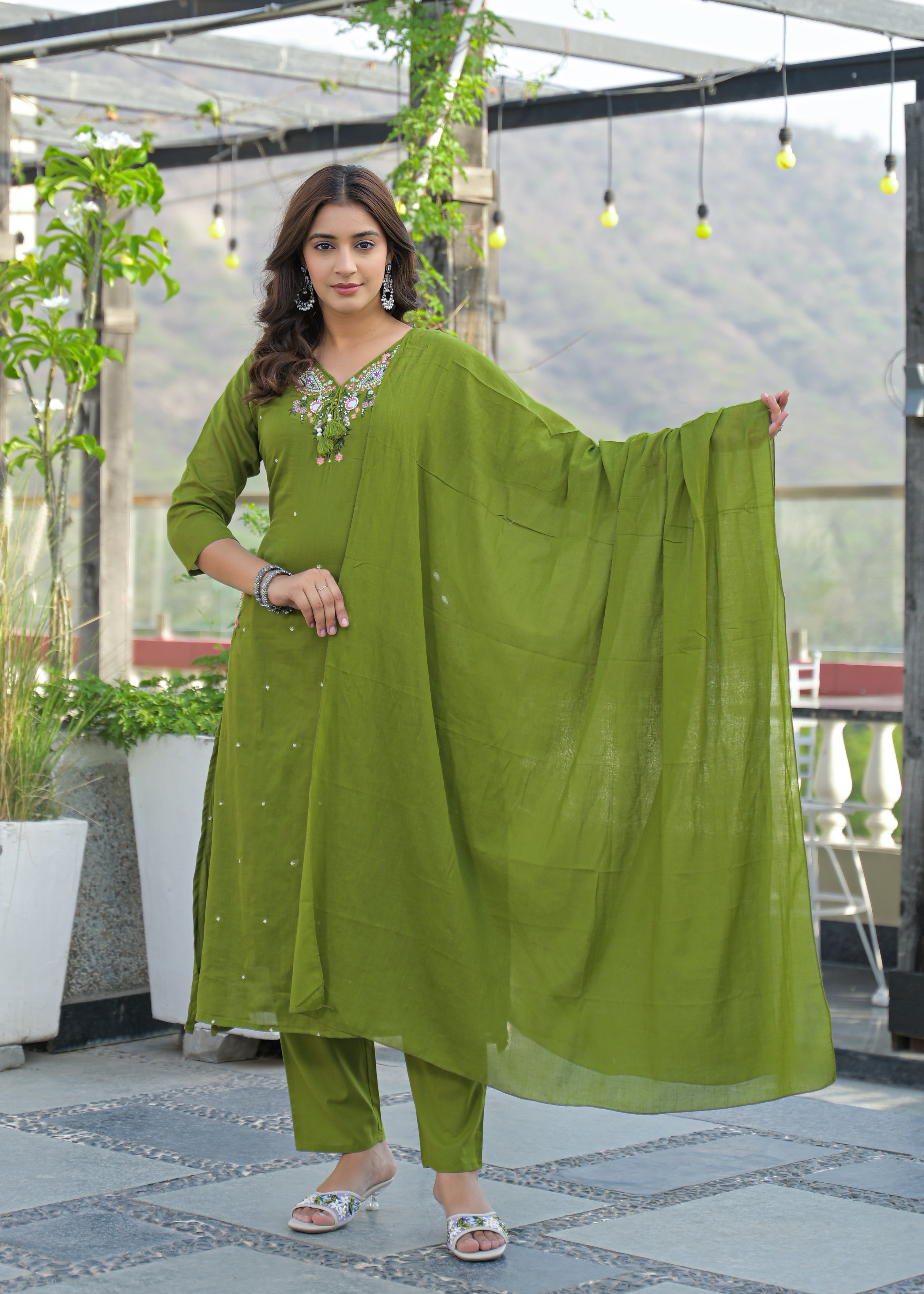 Premium Embroidered Kurti