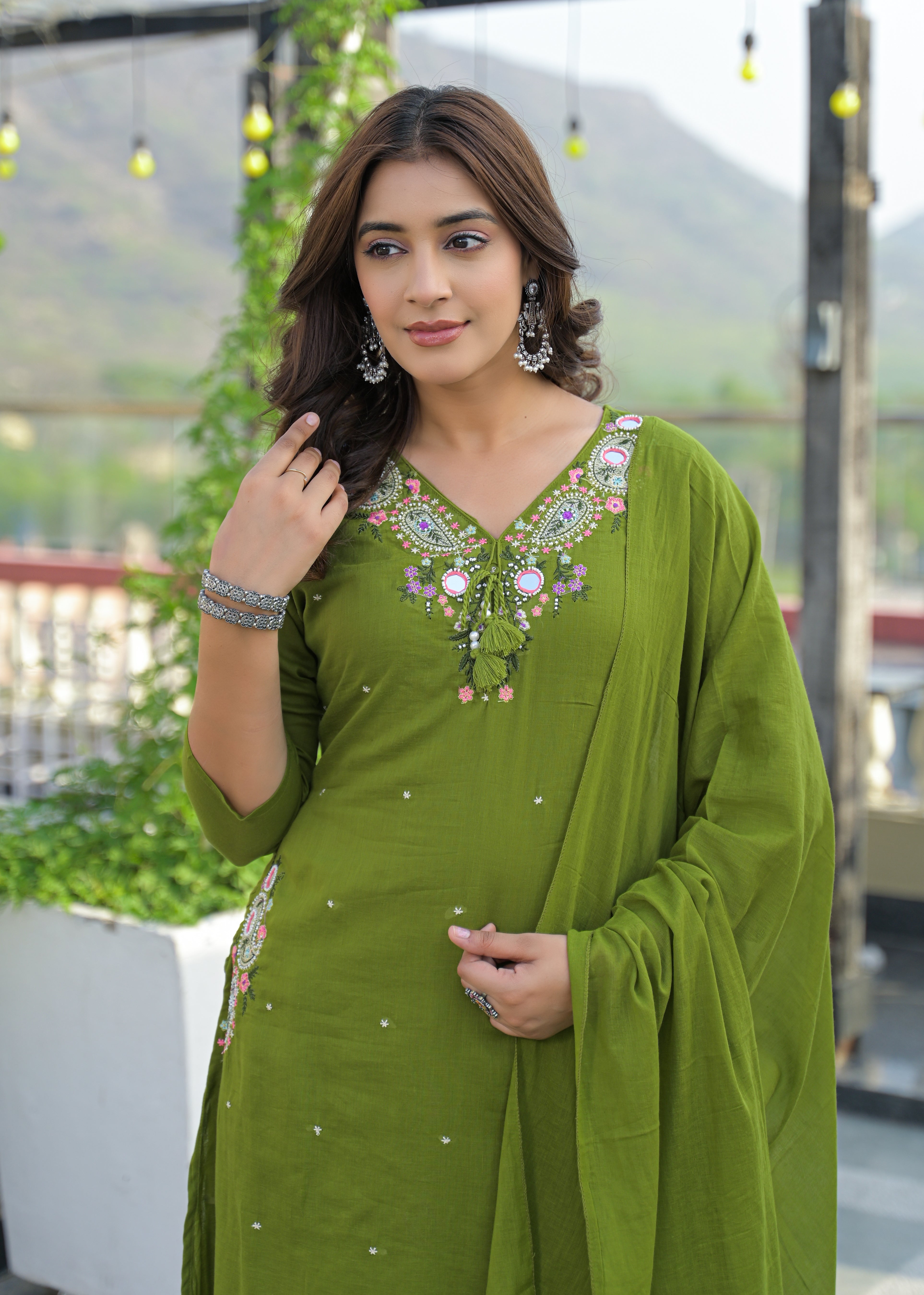 Premium Embroidered Kurti