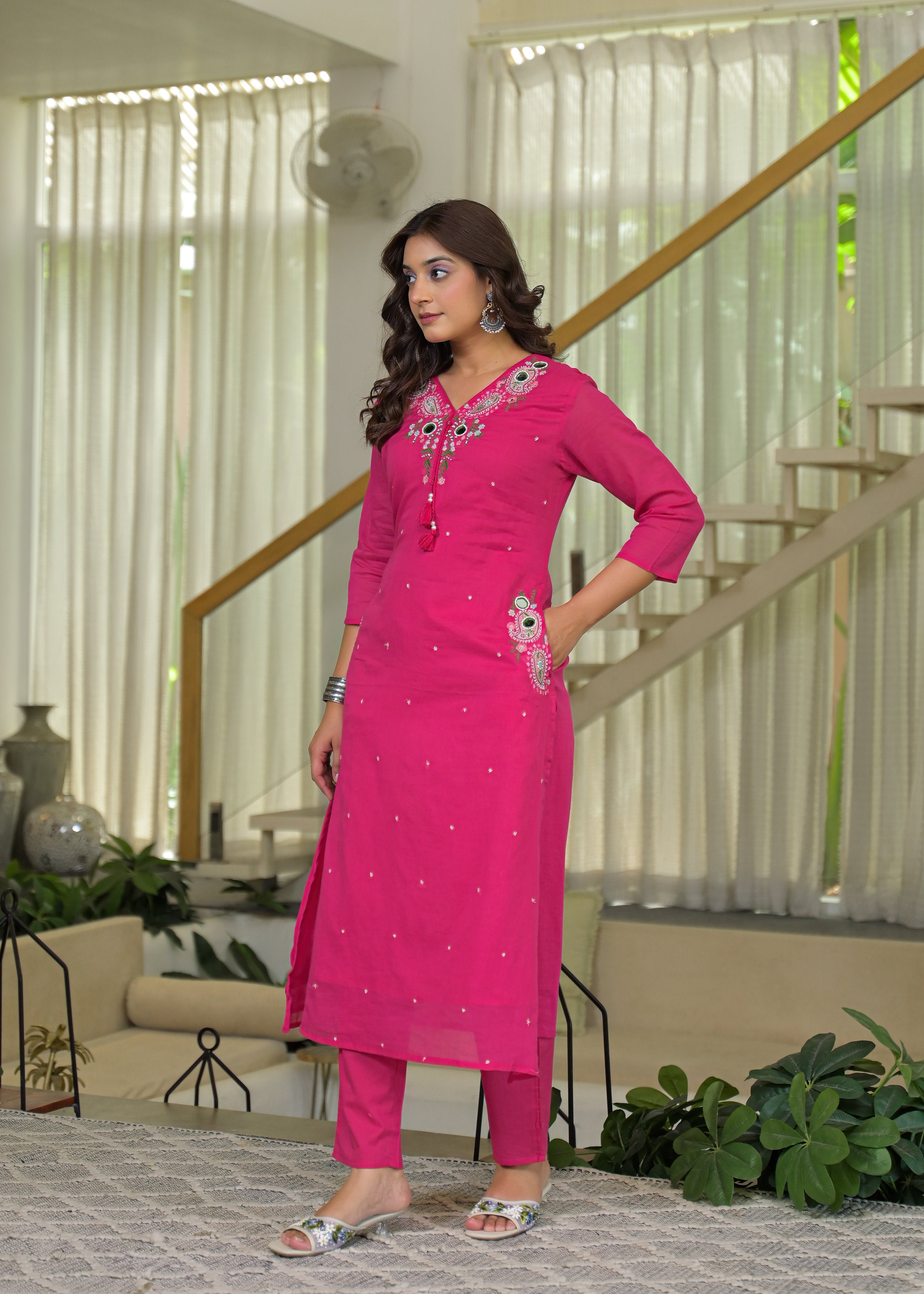 Premium Embroidered Kurti
