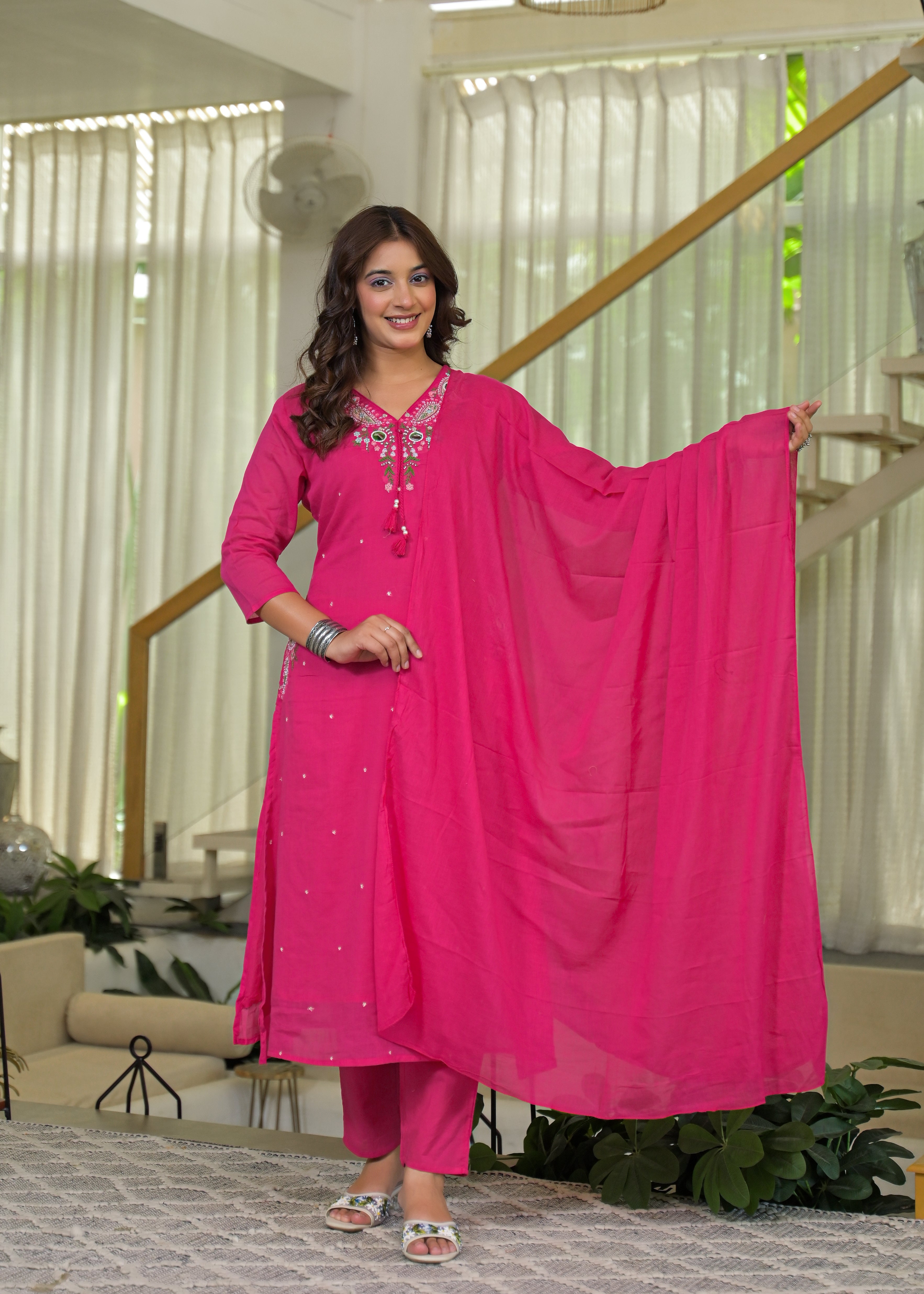 Premium Embroidered Kurti