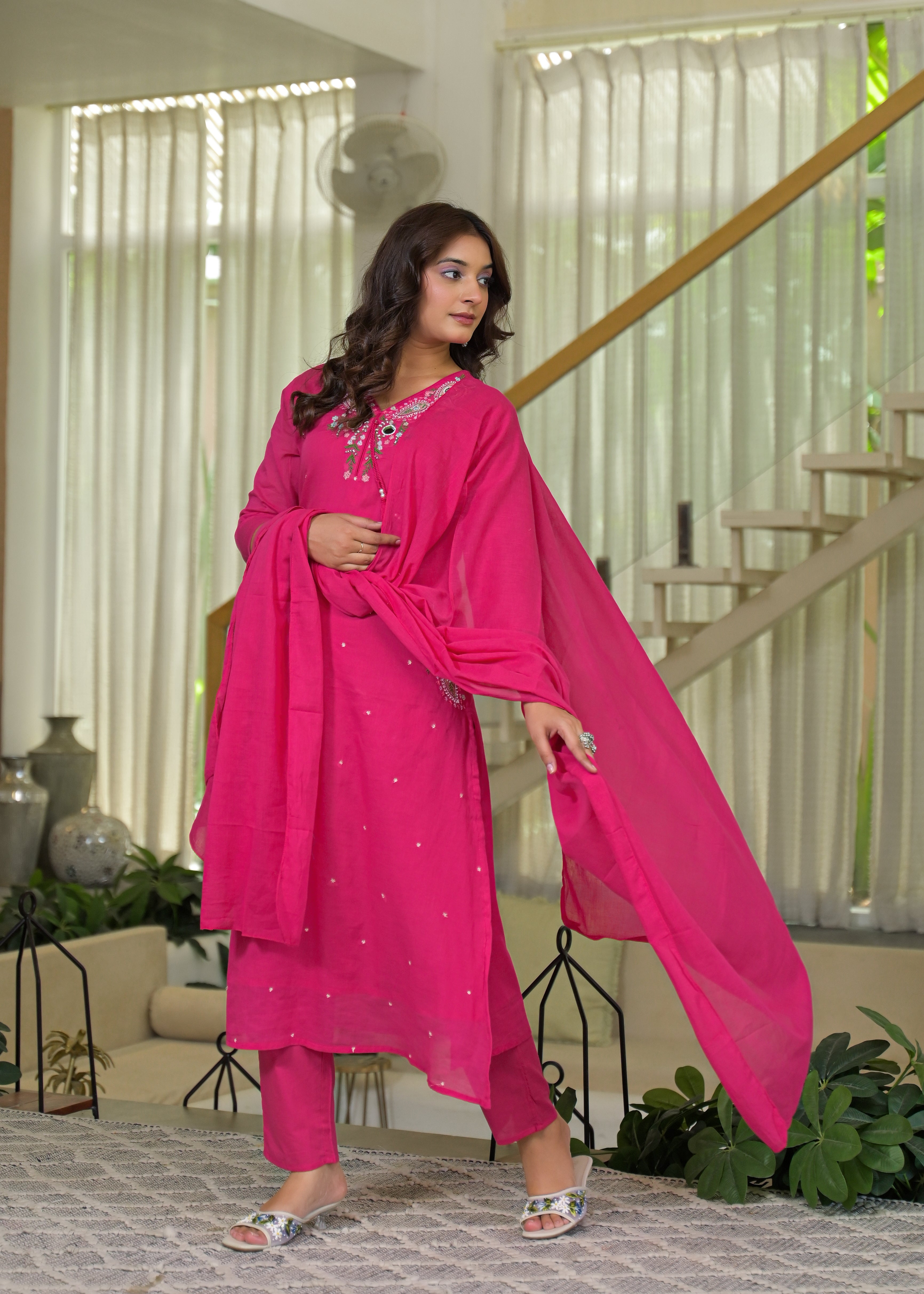 Premium Embroidered Kurti