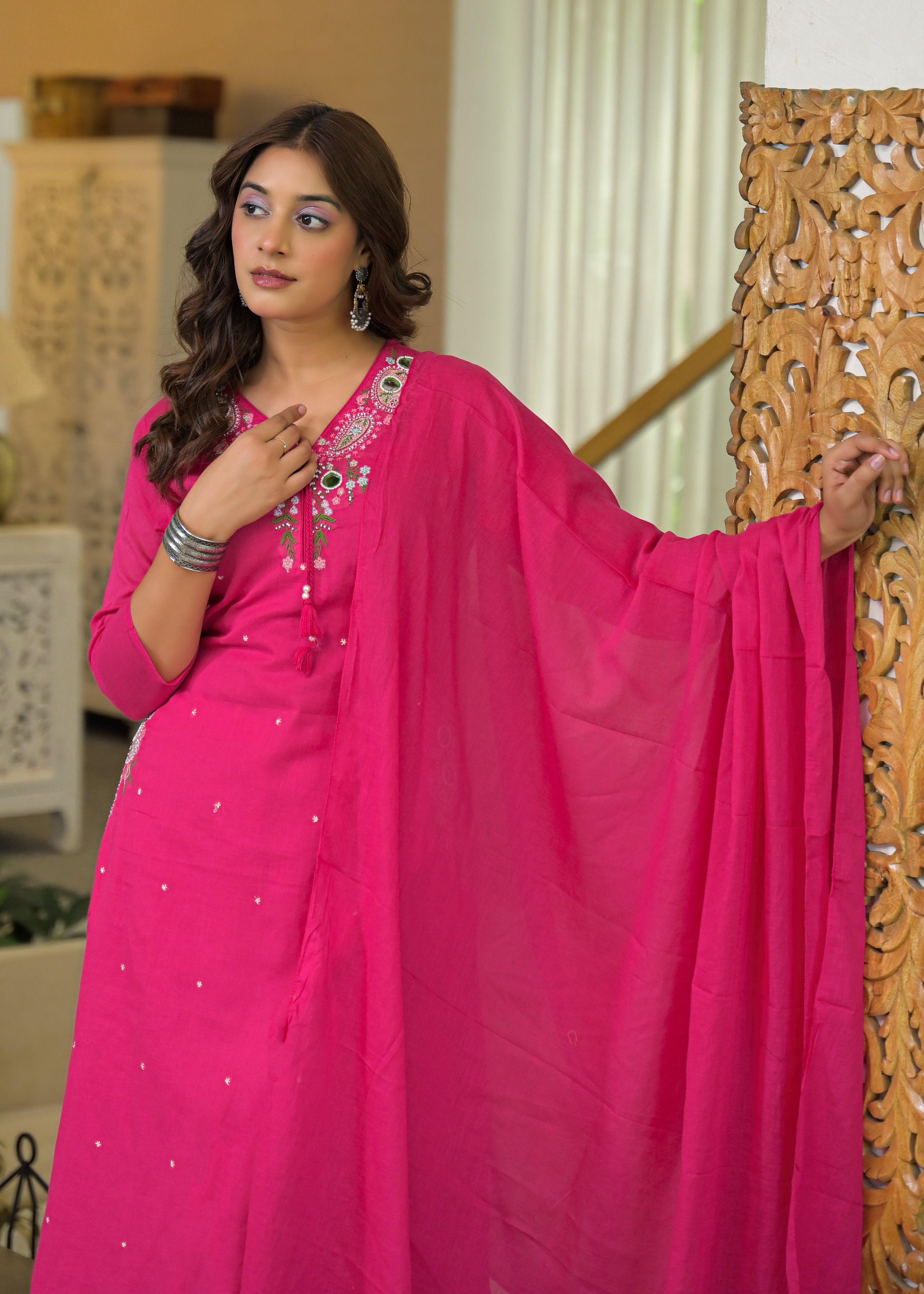 Premium Embroidered Kurti
