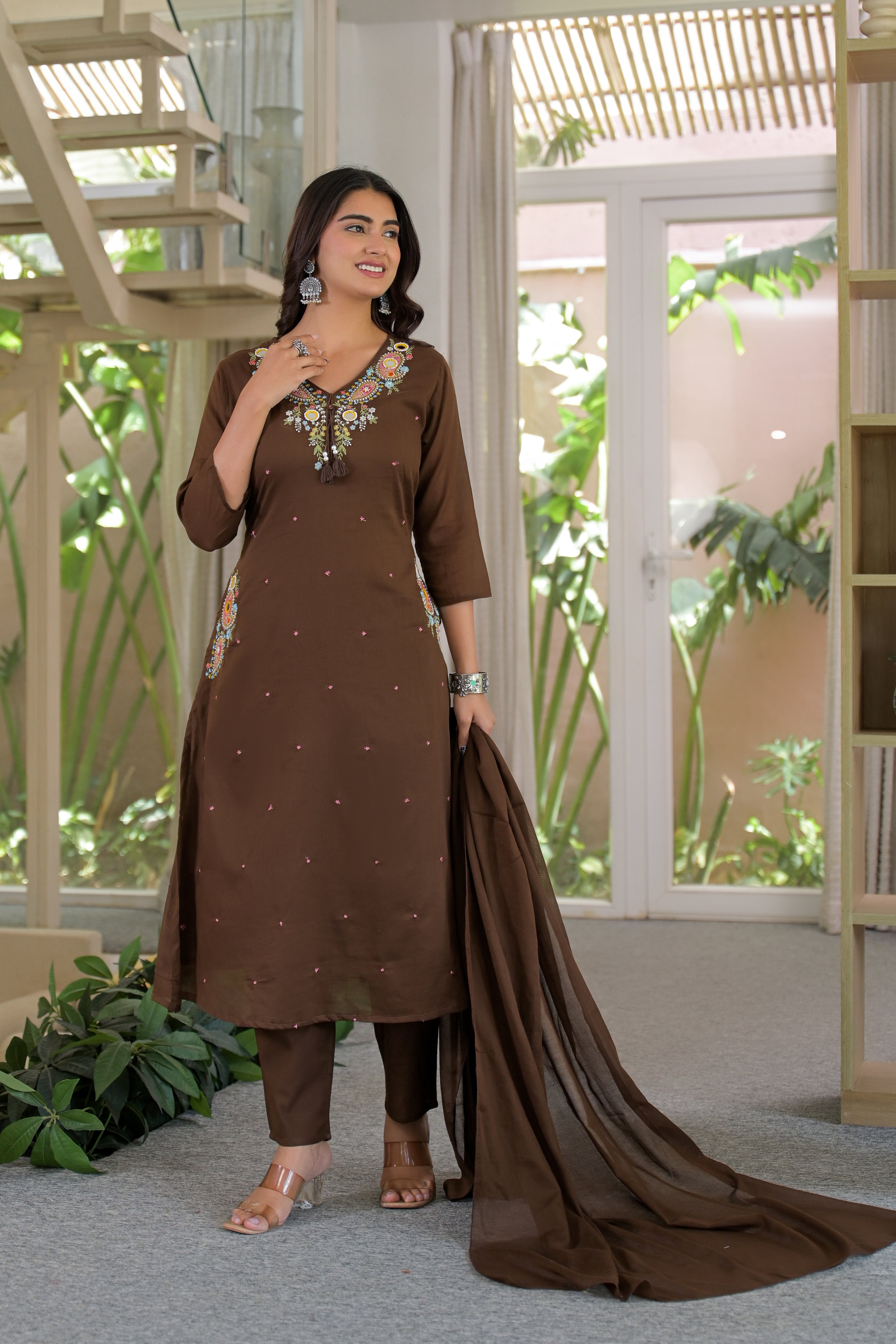 Premium Embroidered Kurti