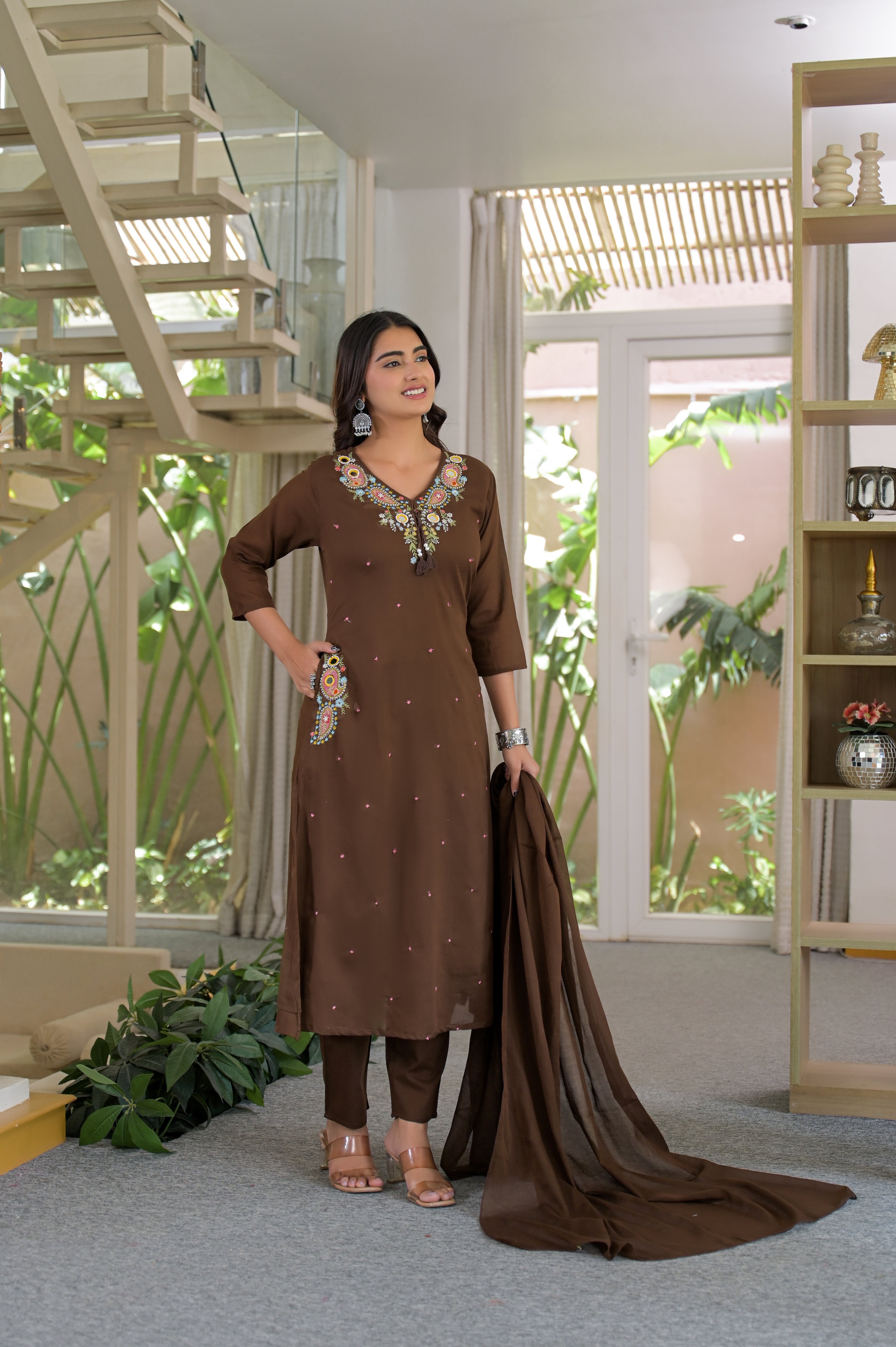 Premium Embroidered Kurti