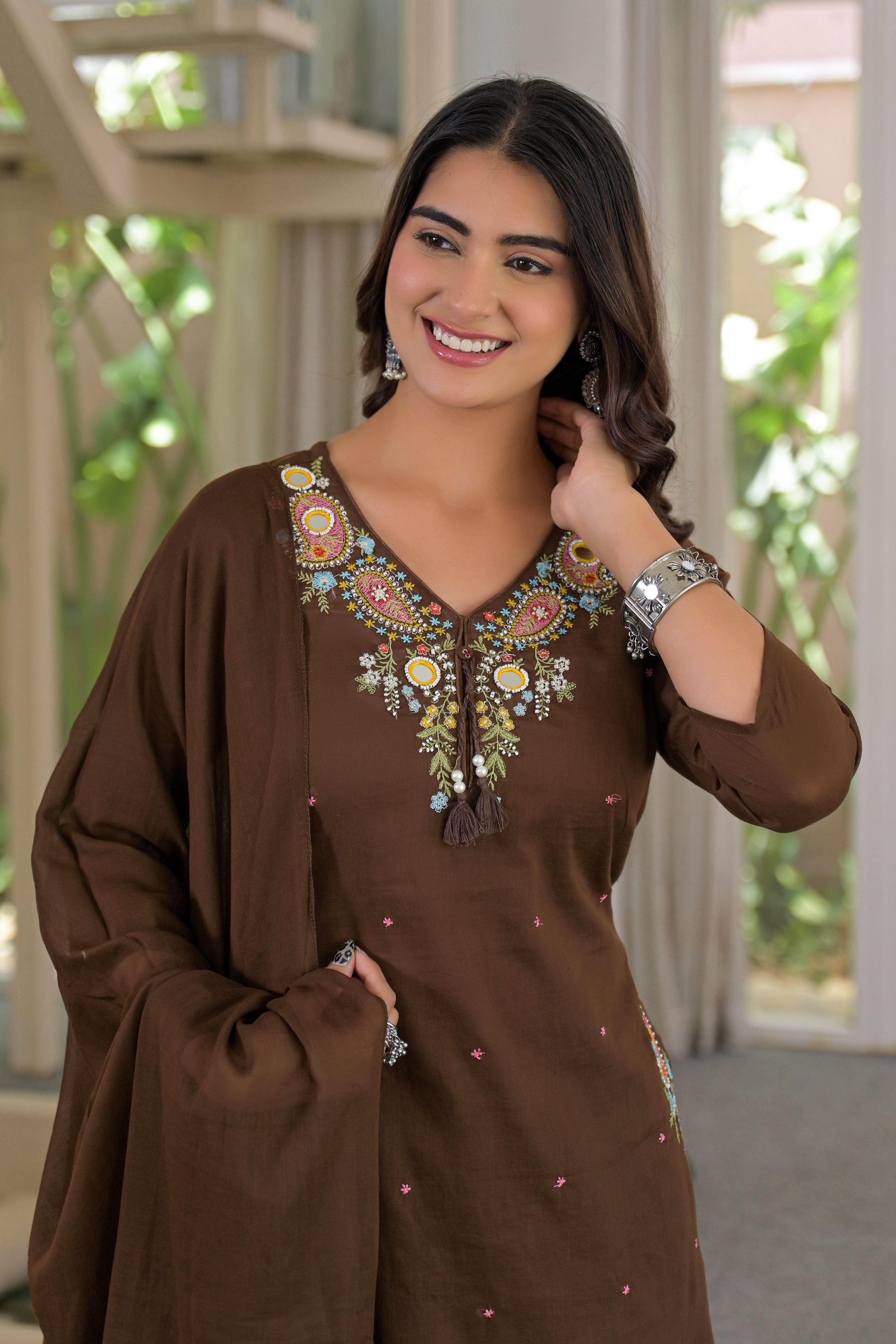 Premium Embroidered Kurti