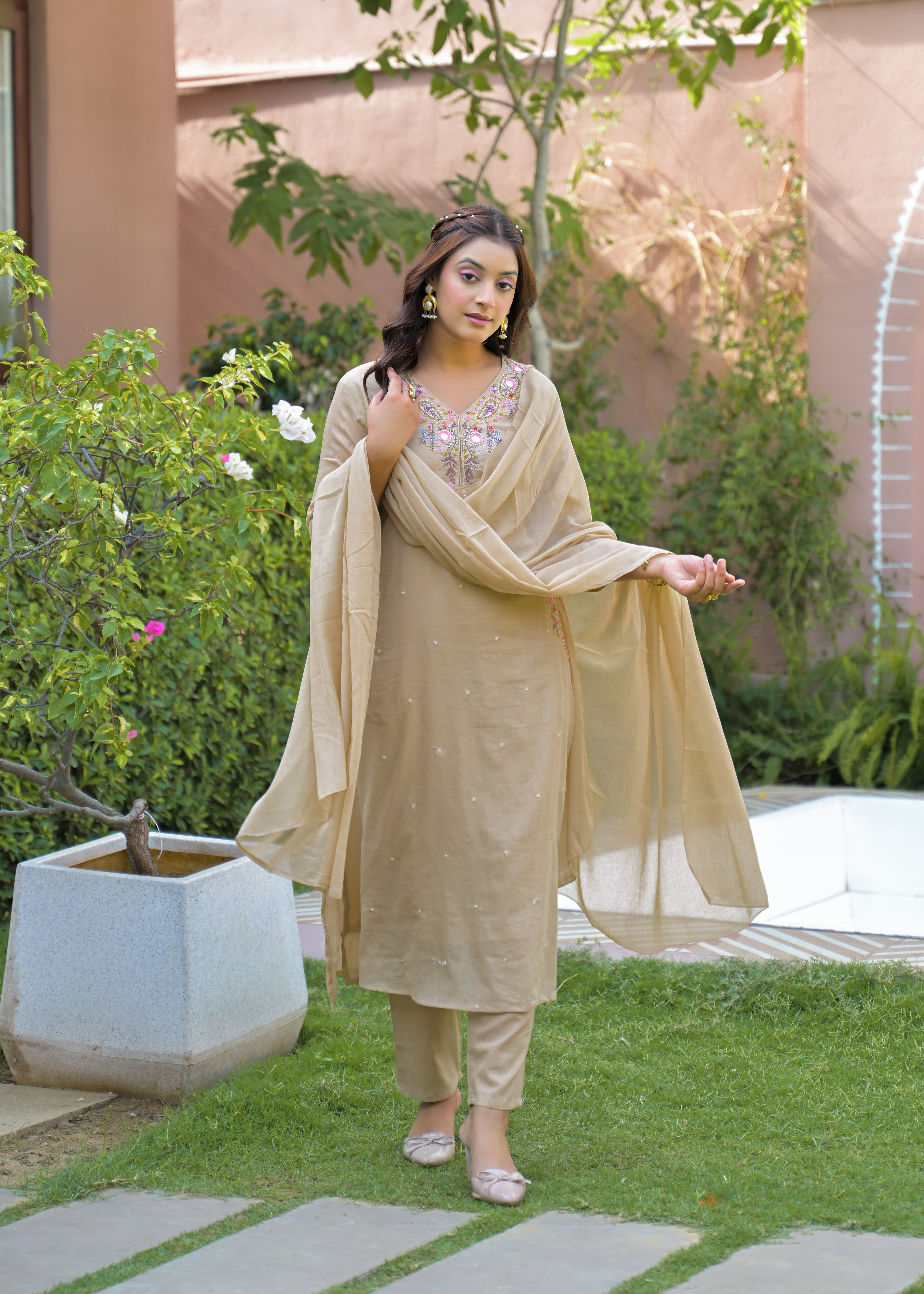 Premium Embroidered Kurti