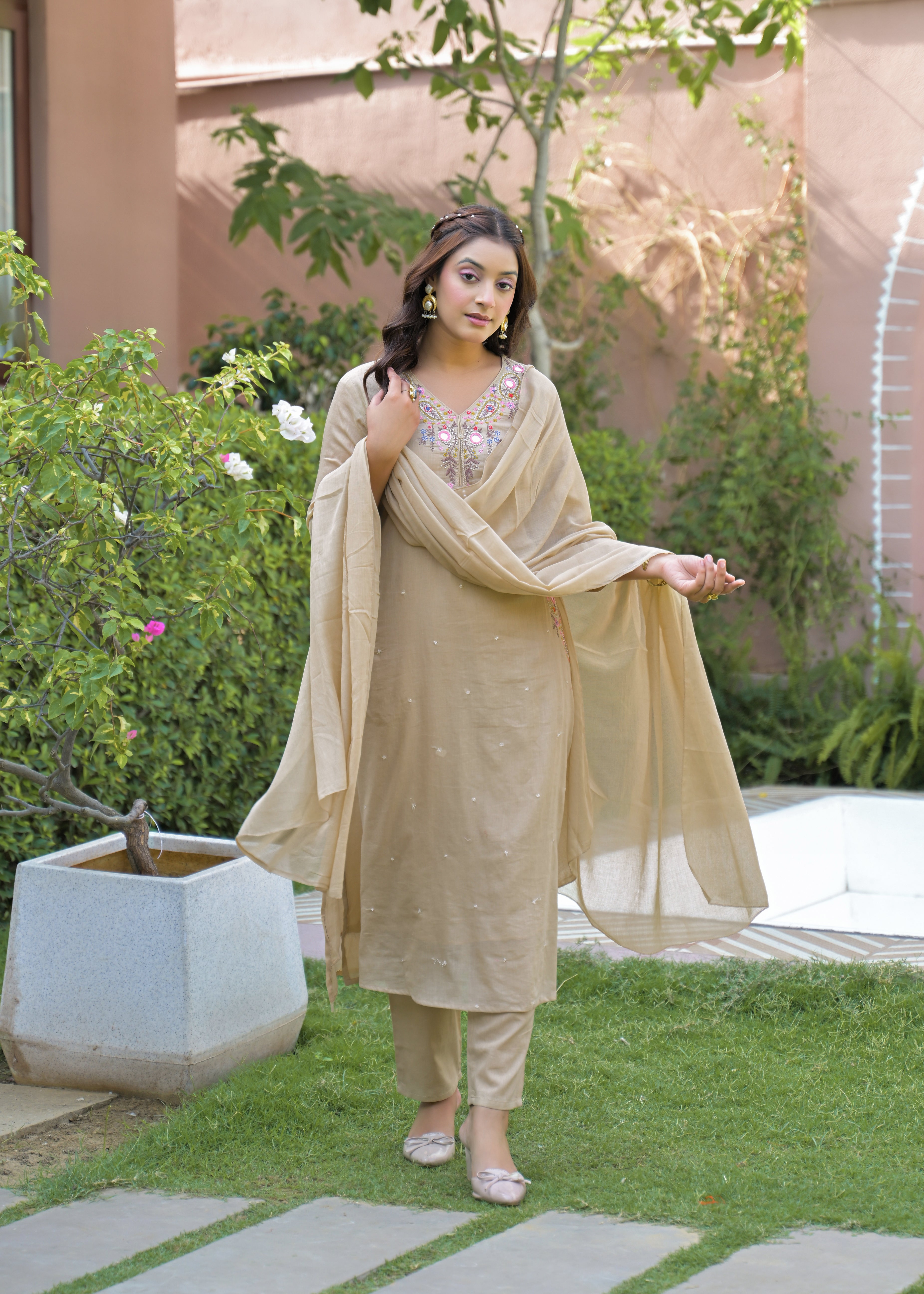 Premium Embroidered Kurti