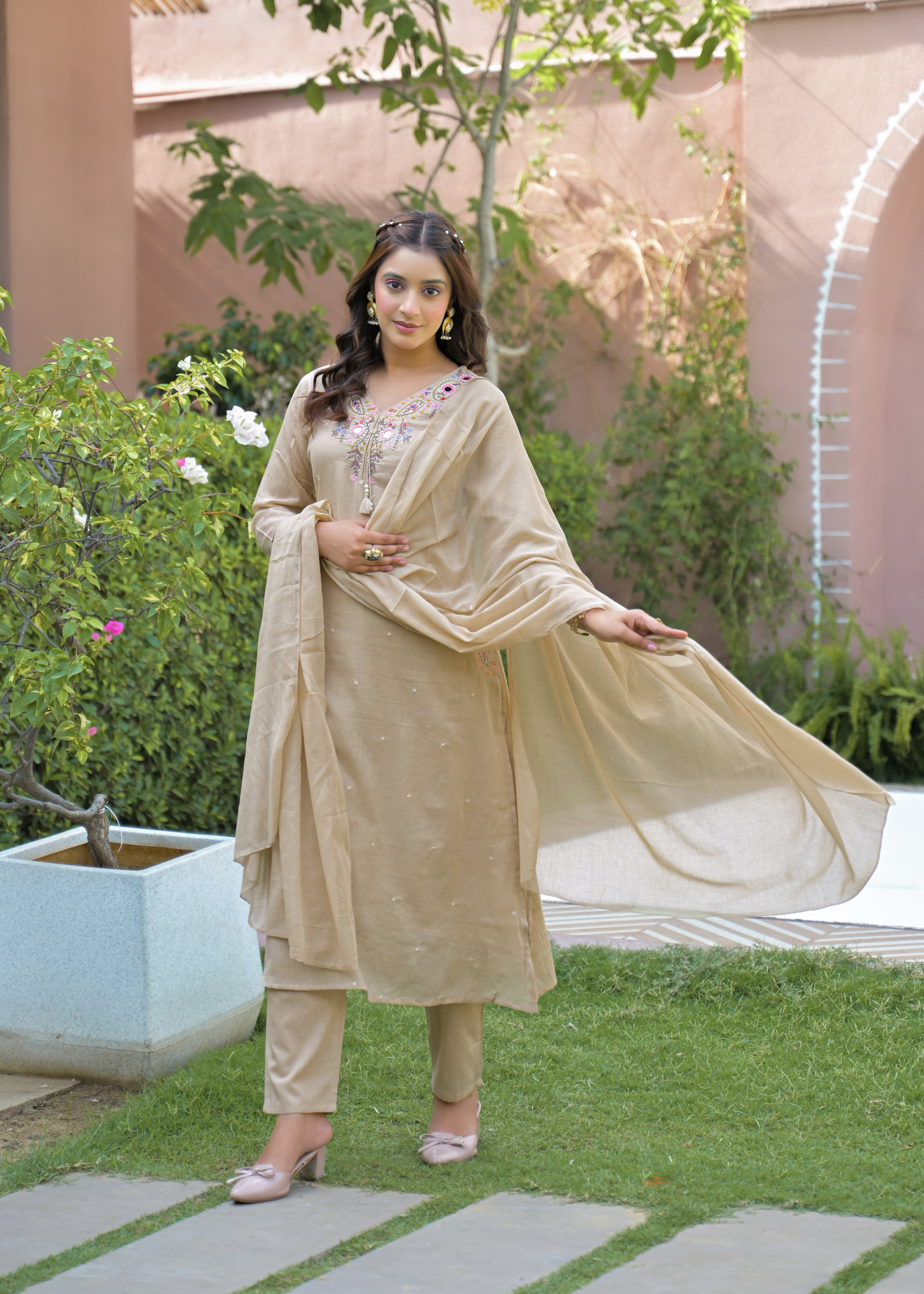 Premium Embroidered Kurti