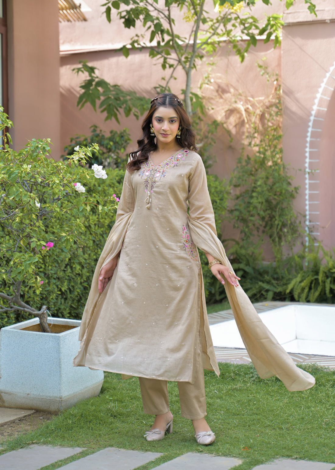 Premium Embroidered Kurti