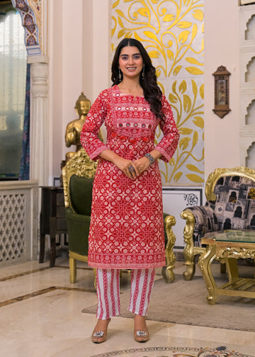 Women's 3-Piece Ethnic Suit Set